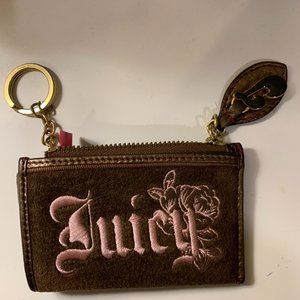 Juicy Couture keychain wallet